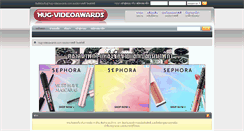 Desktop Screenshot of hug-videoawards.com